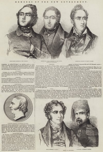 Members of the New Government by Charles Baugniet